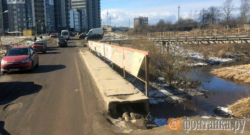 Дорога к ЖК "Ласточкино гнездо"