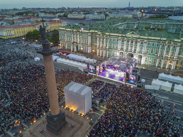 Организаторы: «Классику на Дворцовой» слушали 450 тысяч человек