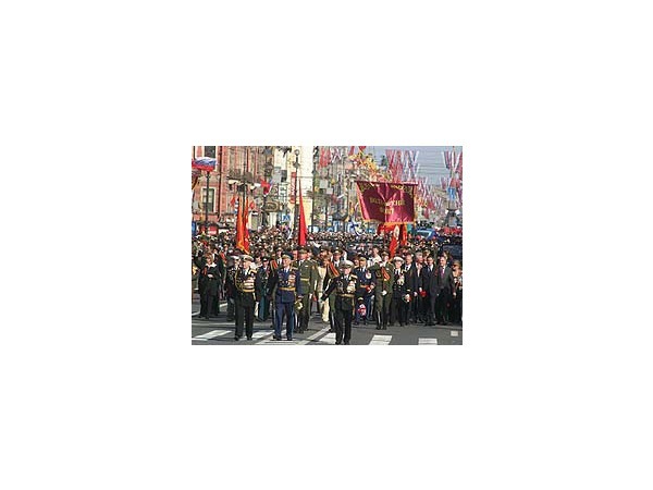 9 мая в Петербурге