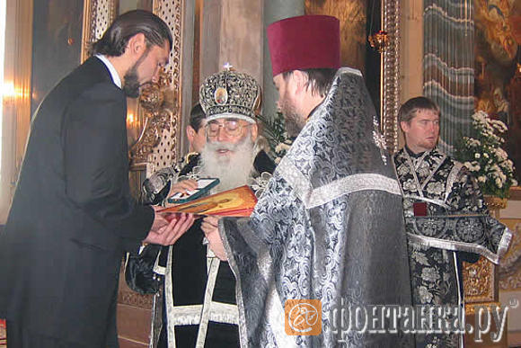 Кулибаба и митрополит Санкт-Петербургский и Ладожский Владимир