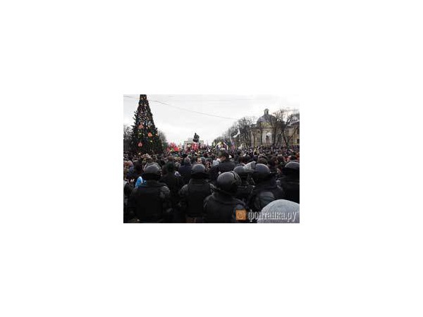 Митинг на Пионерской собрал участников в три раза больше, чем ожидалось