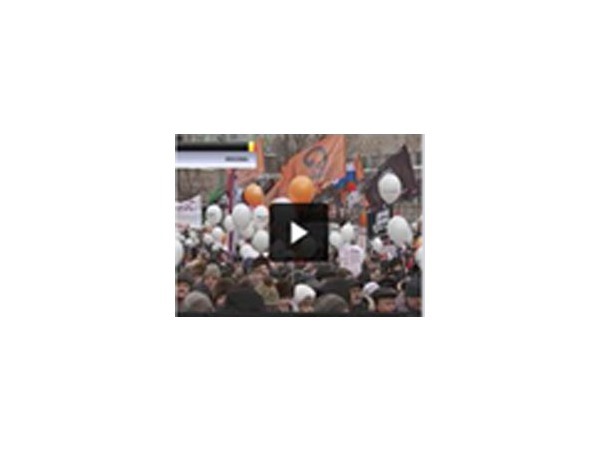 Белорусское ТВ назвало митинг в Москве "несостоявшимся"
