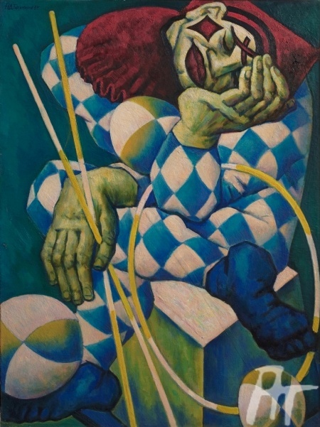 «Клоун с шарами» (1985)