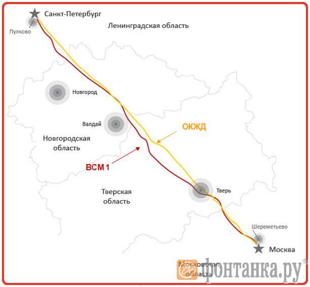 Всм москва санкт петербург где пройдет. Скоростная железная магистраль Москва Санкт Петербург карта. Скоростная железная дорога Москва Санкт-Петербург схема. Высокоскоростная ЖД магистраль Москва Санкт-Петербург схема. Карта ЖД дороги Москва Санкт-Петербург.