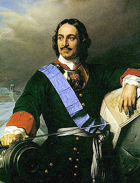 Портрет Петра I. Поль Деларош (1838)
