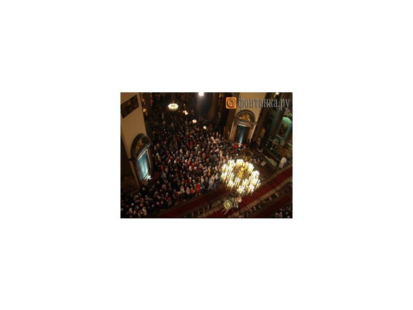Православный Петербург встретил Пасху
