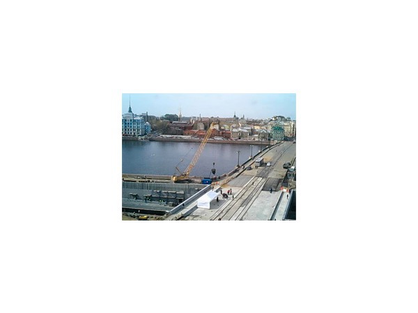 Полтавченко поручил открыть движение на Пироговской набережной 27 мая. Трансляция