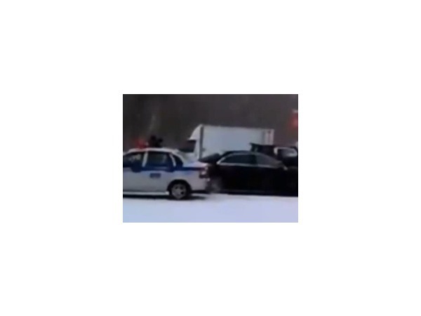 Утром 9 октября автомобиль губернатора Томской области два раза попал в ДТП