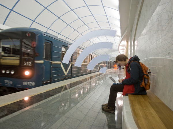 Москвичи проведут Wi-Fi в петербургское метро