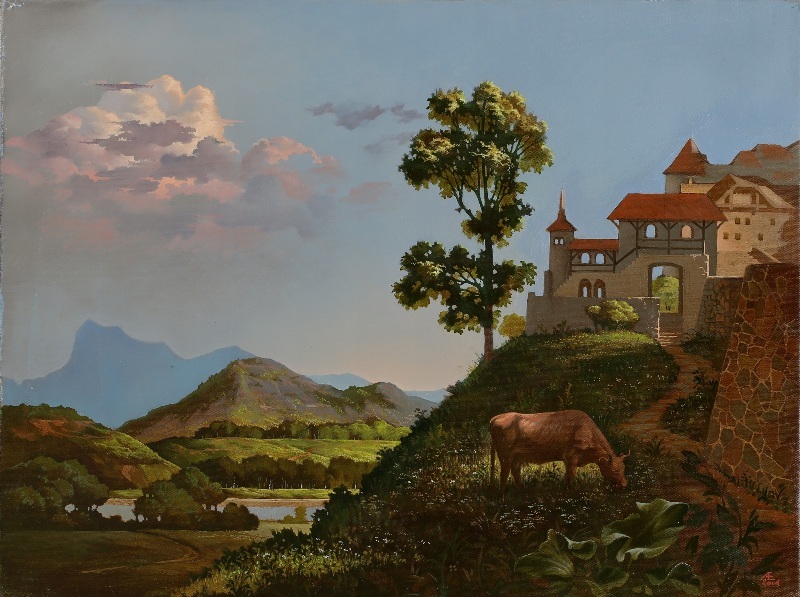 Антипов Е. Швейцария. 2014. х.,м., 60х80