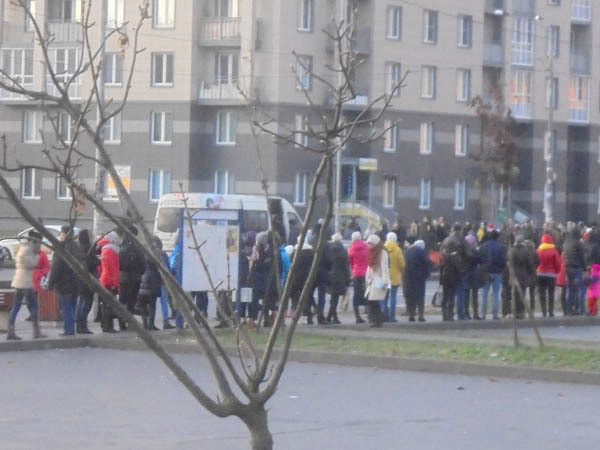 Жизнь в очереди на маршрутку