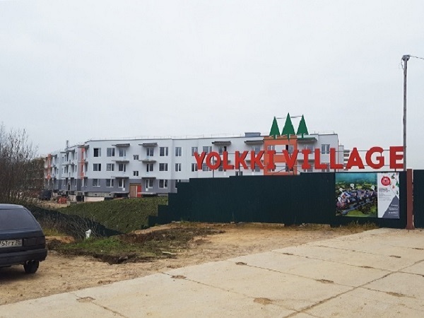 В ЖК Yolkki Village установили павильоны под скважины