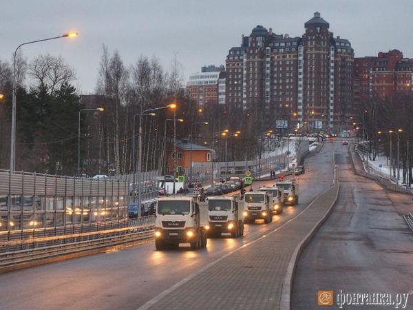 Поклонногорский путепровод официально открыт