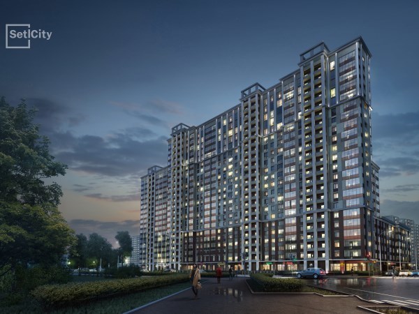 В ЖК «Москва» от Setl City построен 10-й этаж