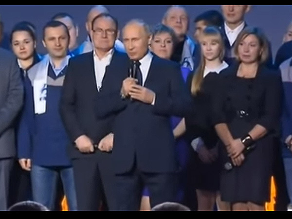 Путин пошел на президентские выборы в 4-й раз