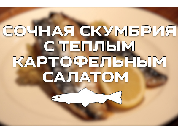 «Мужской» салат из скумбрии. Рецепт