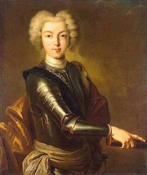Император Петр II. Портрет неизвестного художника, около 1800