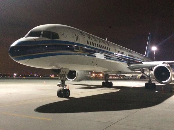 В Пулково трап повредил "Боинг" “Китайских авиалиний”
