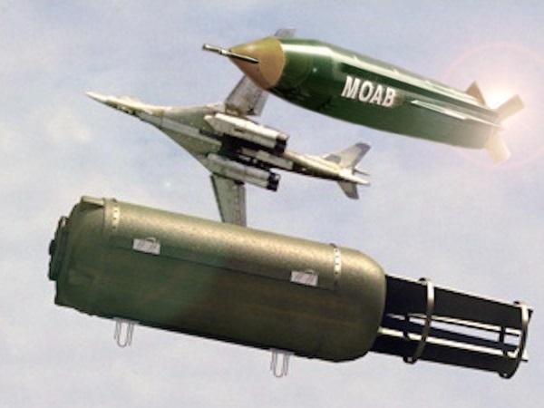 "Папа может" или чья бомба круче? Вакуумная бомба VS GBU-43