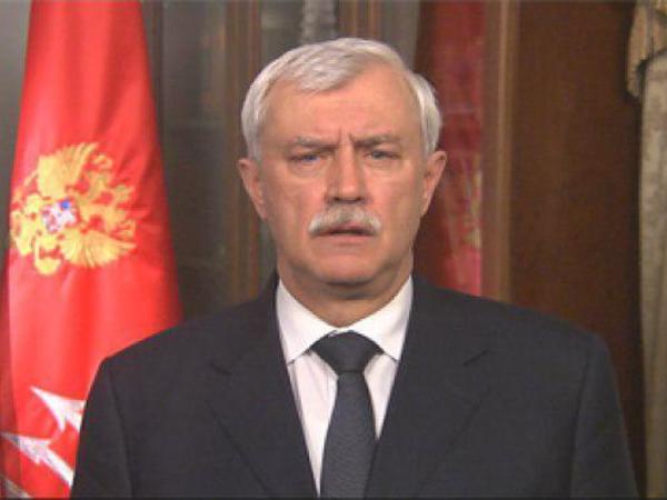 Полтавченко: Петербург еще никогда никому не удавалось запугать, не удастся и на этот раз