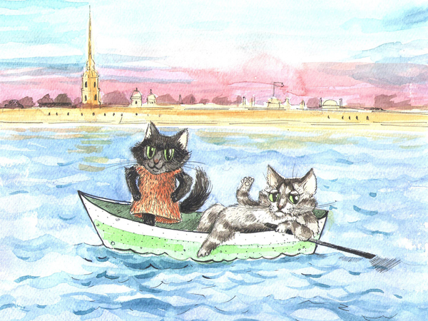 Открытки в помощь кошкам
