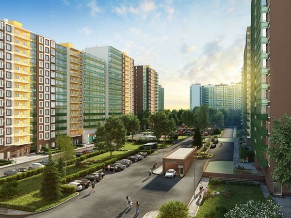 В ЖК «GreenЛандия» зацвел яблоневый сад