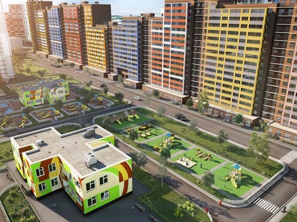 В квартале «Лондон» от Setl City включили «английский» фонтан
