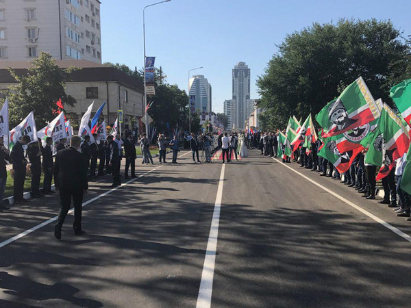 В Грозном появилась Санкт-Петербургская улица