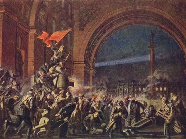 Революционеры ждут разрешения на штурм Зимнего