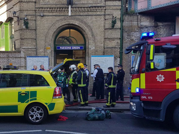 Взрыв в метро Лондона, есть пострадавшие