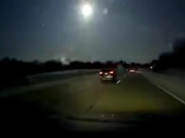 В США упал метеорит