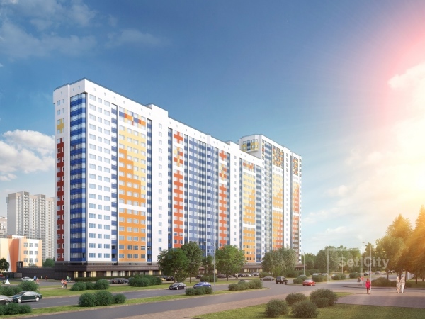 Setl City приступила к остеклению новой школы в Калининском районе