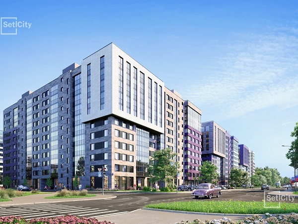 Setl City начала строить ЖК «ArtLine в Приморском» на Торфяной дороге