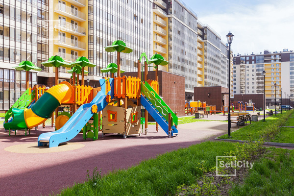 Детская площадка в ЖК «Солнечный город»