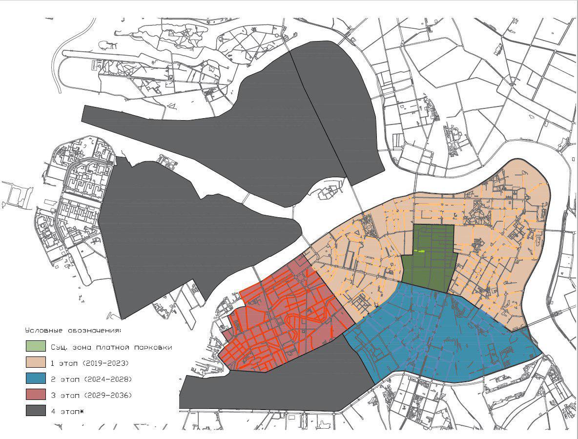 Платный центр и 503 парковки. В Москве спроектировали автомобильную судьбу  Петербурга | 30.11.2018 | Санкт-Петербург - БезФормата