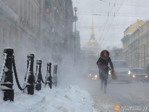 Прокуратура оценит чистоту улиц в Петербурге после снегопада