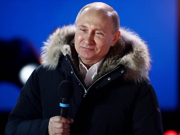 Трансляция. Результаты выборов президента РФ