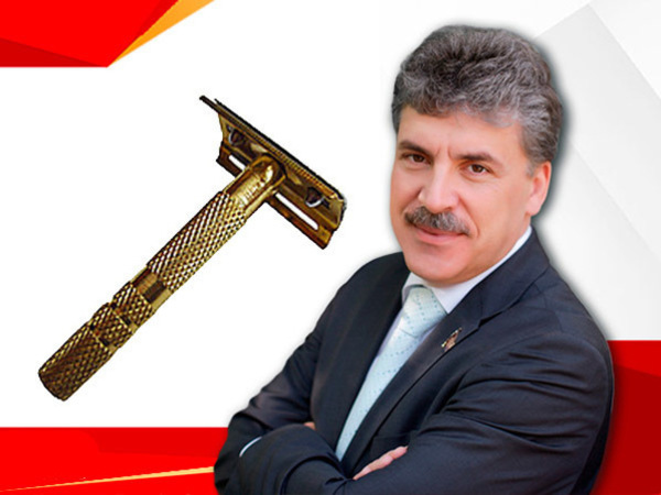 «Фонтанка» помогла Грудинину сбрить усы