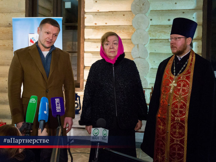 На фото Алексей Багряков и Залина Медоева