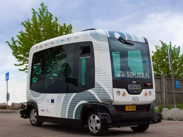 На улицы Хельсинки выходят беспилотные автобусы
