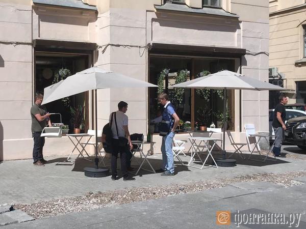 Смольный пригласил полицию для повторного сноса кафе на Рубинштейна