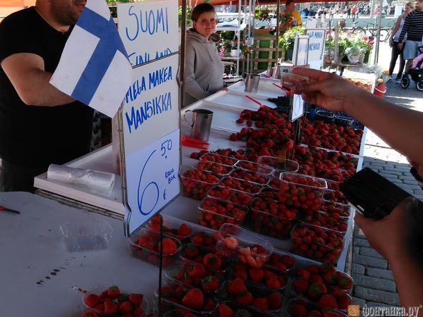Хорошая погода может снизить цены на финскую клубнику
