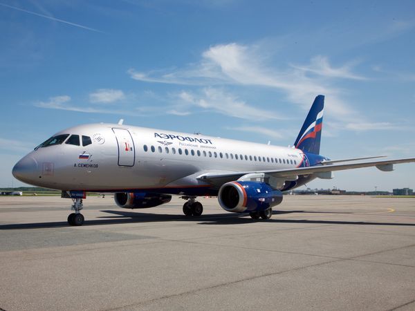 Аэрофлот получил сорок третий российский самолет Sukhoi Superjet 100