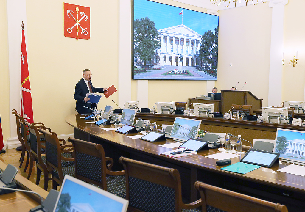 Кабинет губернатора санкт петербурга