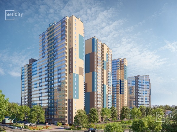 Setl Group начал строить 8-ю очередь ЖК «Чистое небо»