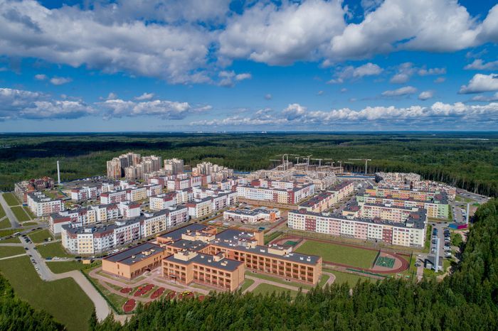 Новый жилой район «Юнтолово». Фото «Главстрой Санкт-Петербург»
